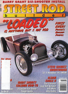 STREET ROD BUILDER 2006 JAN - DASHES, REARVIEW MONITORING, BARRY GRANT 3X2